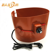 380v industrial 200l 55 gallon electric flexible rubber silicone heater oil drum